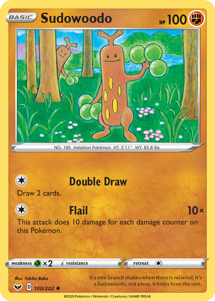 Sudowoodo #100