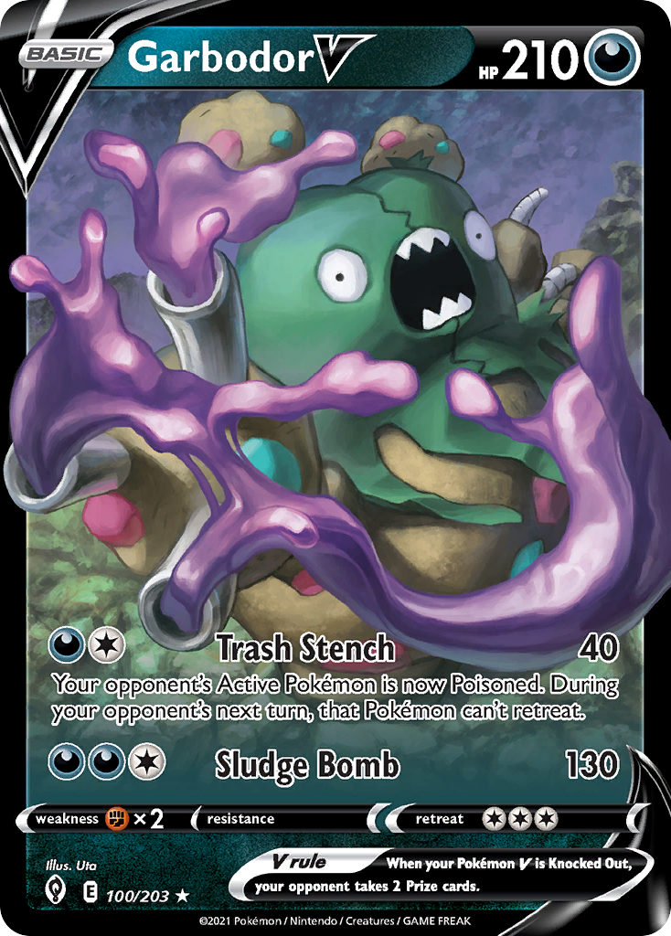 Garbodor V Evolving Skies 100