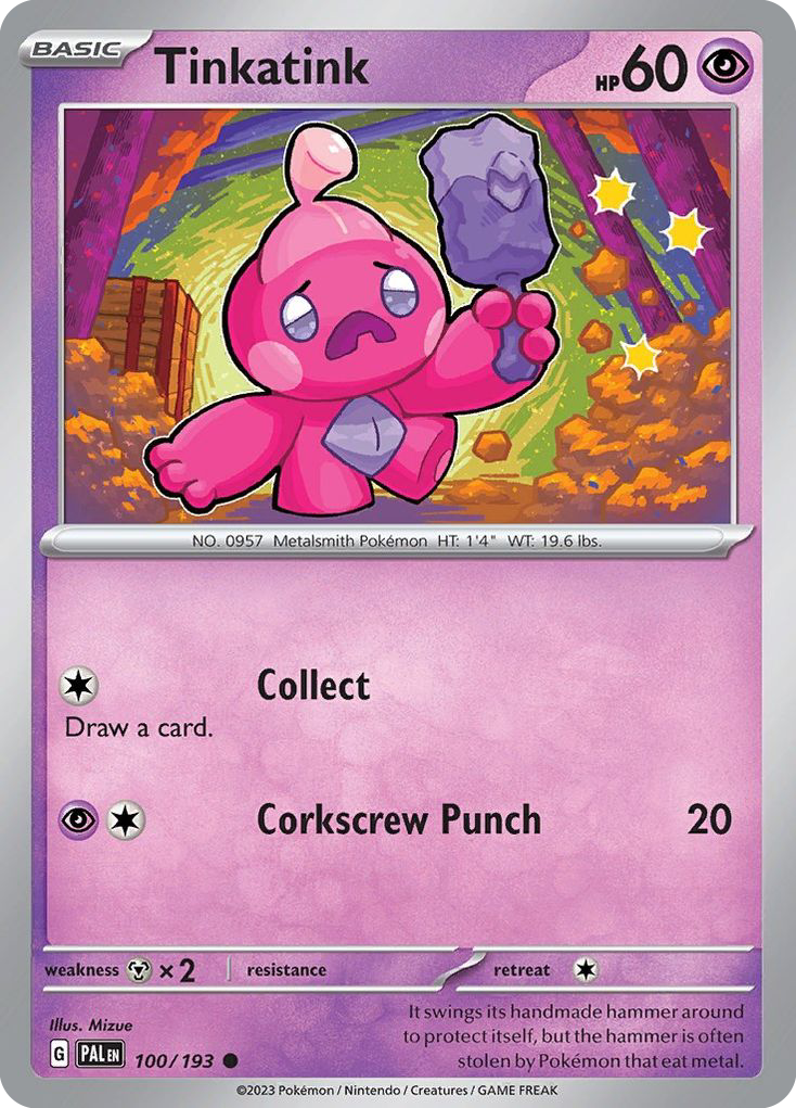 Tinkatink Paldea Evolved 100