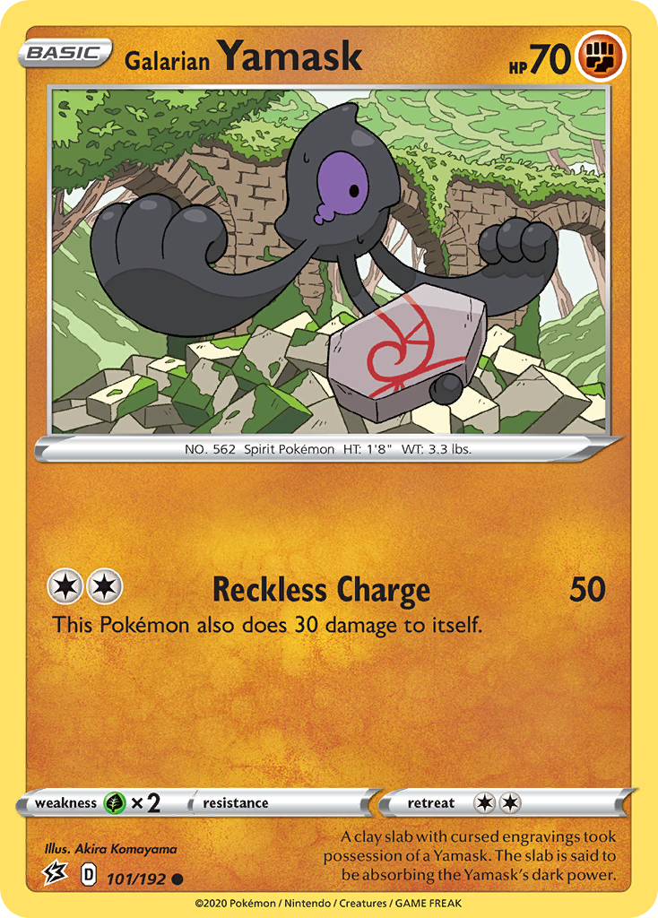Galarian Yamask Rebel Clash 101