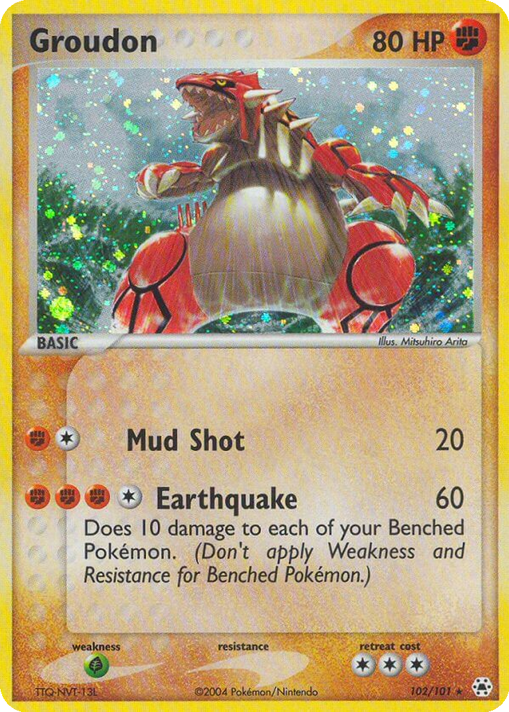 Groudon #102