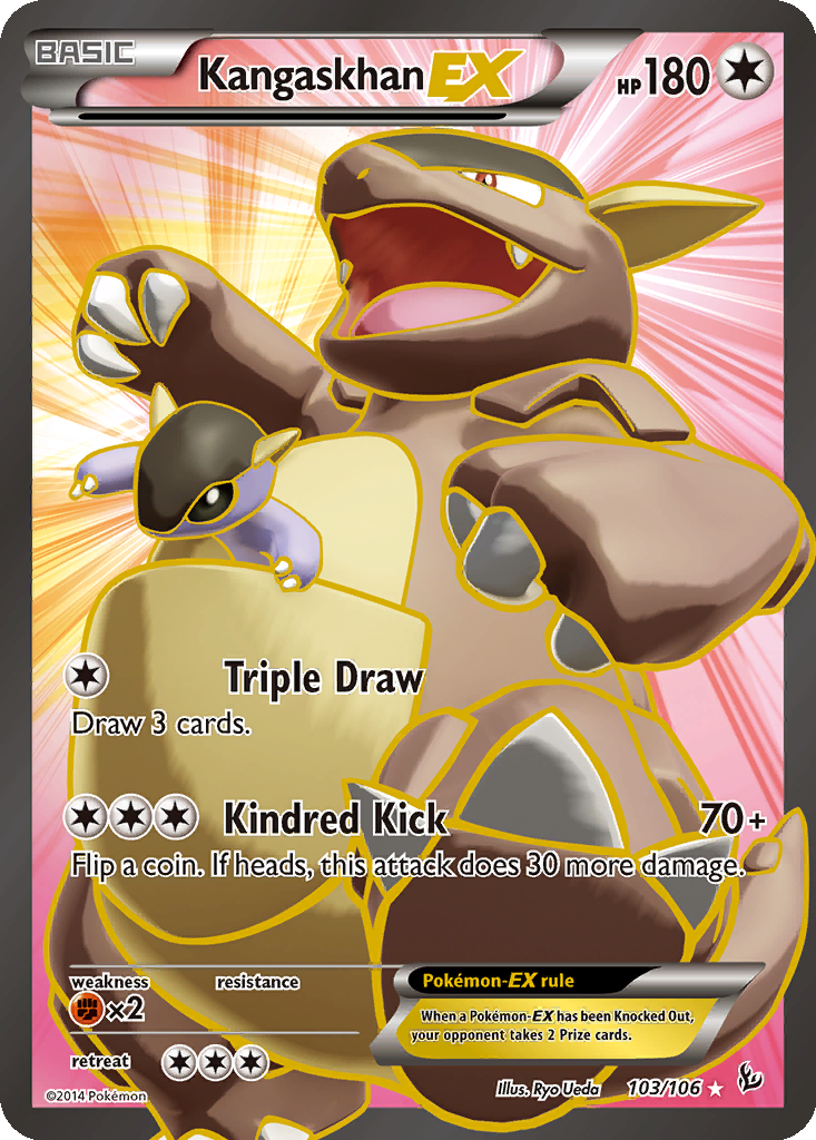 Kangaskhan EX #103