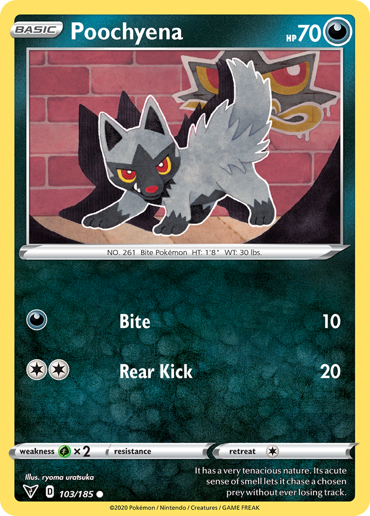 Poochyena Vivid Voltage 103