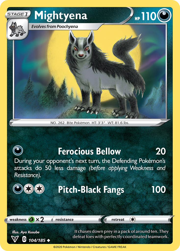 Mightyena Vivid Voltage 104