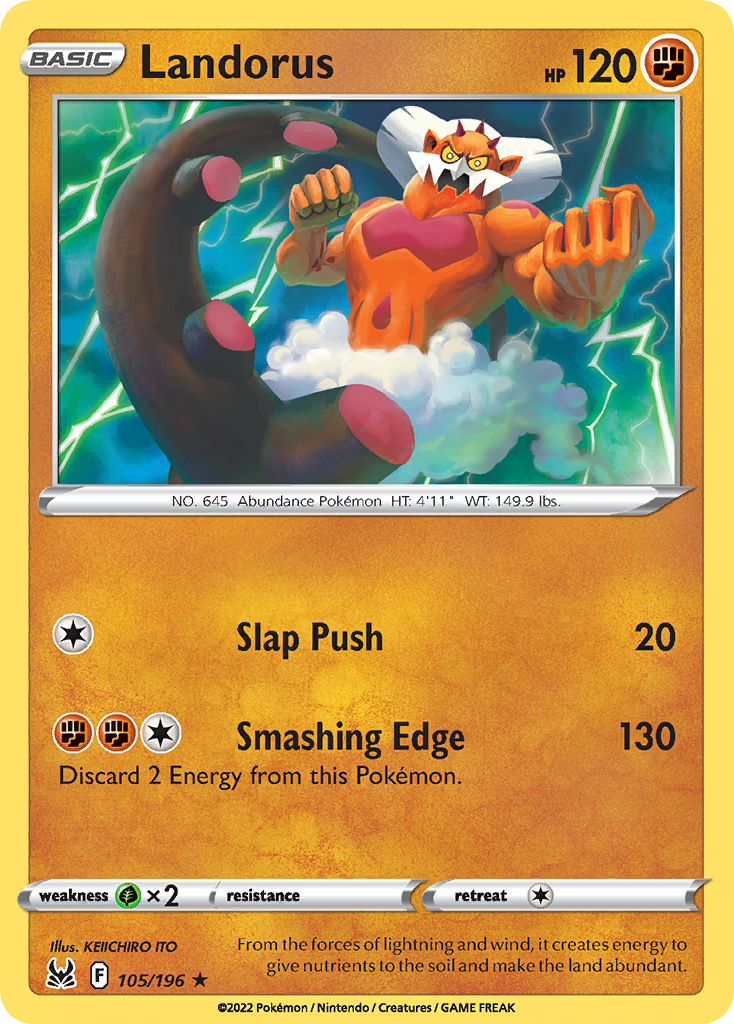Landorus Lost Origin 105