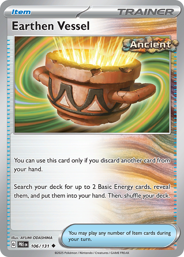 Earthen Vessel Prismatic Evolutions 106