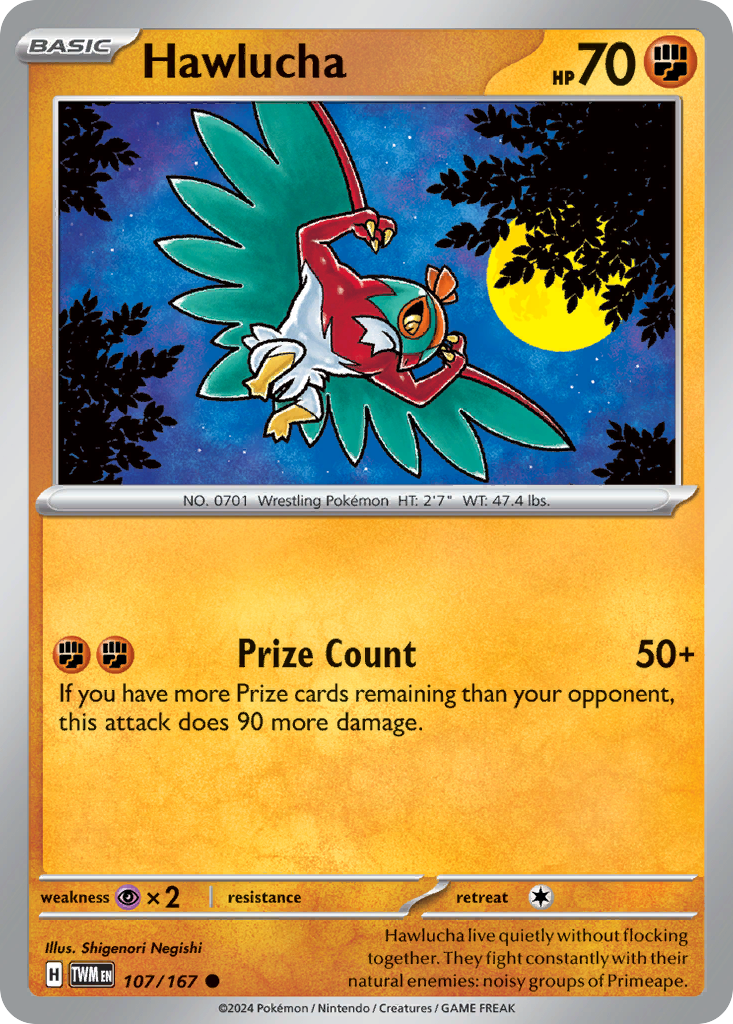Hawlucha Twilight Masquerade 107