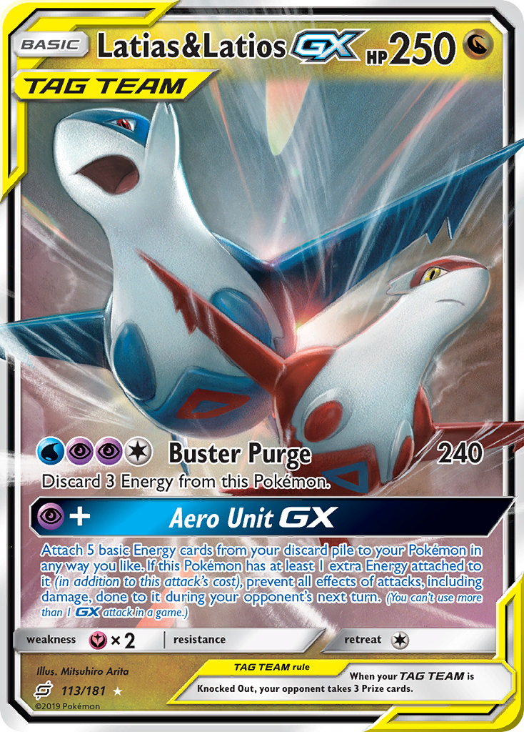 Latias & Latios-GX Team Up 113