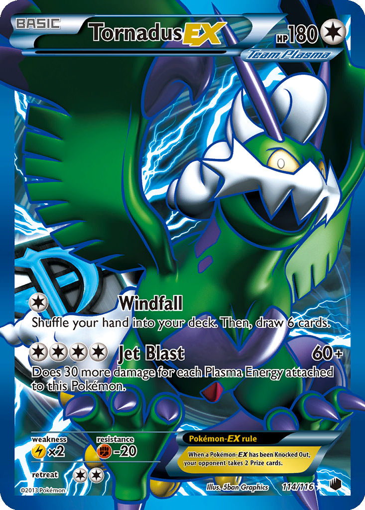 Tornadus EX #114