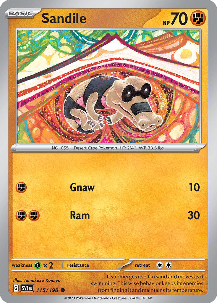 Sandile Scarlet & Violet 115