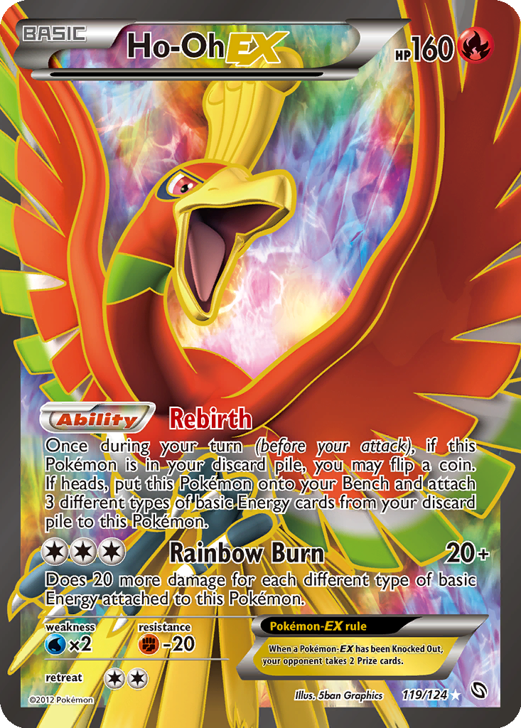 Ho-Oh EX #119