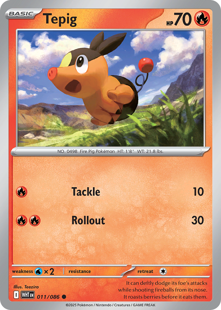 Tepig White Flare 11