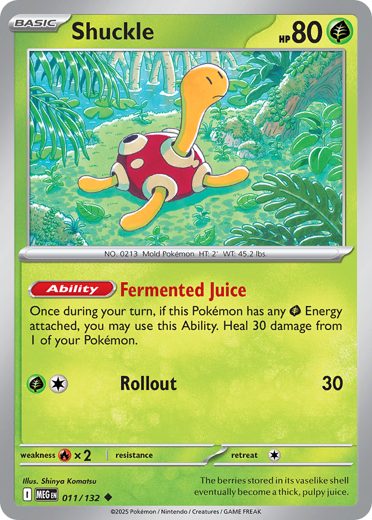 Shuckle Mega Evolution 11