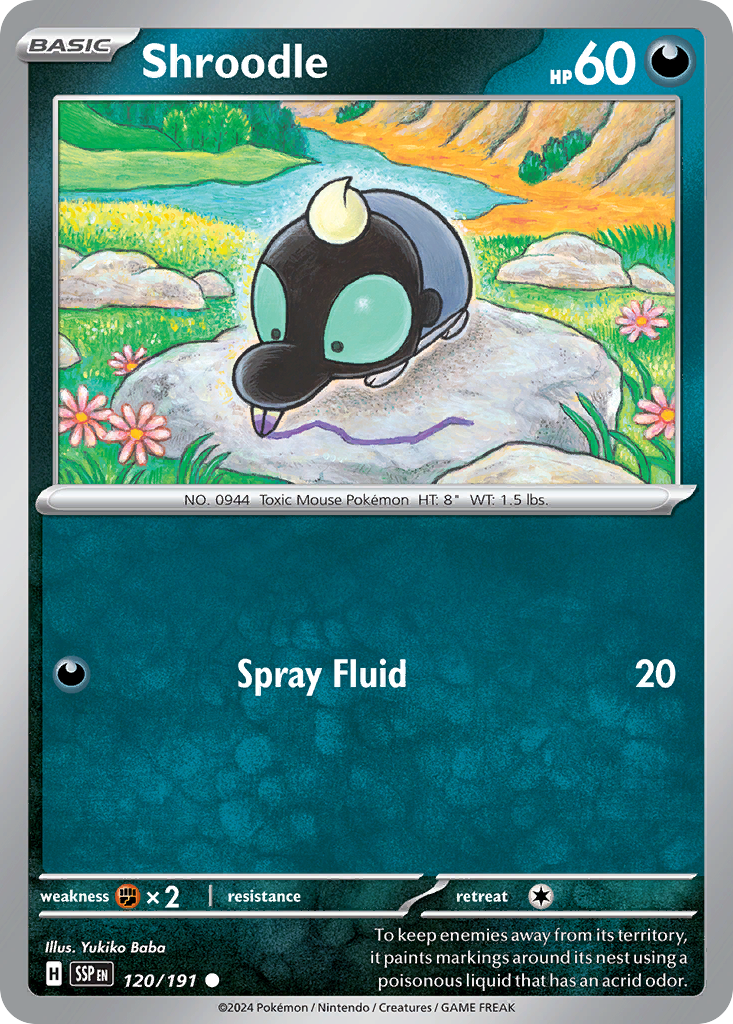 Shroodle Surging Sparks 120