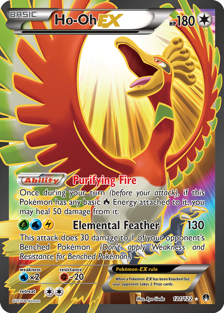 Ho-Oh EX #121