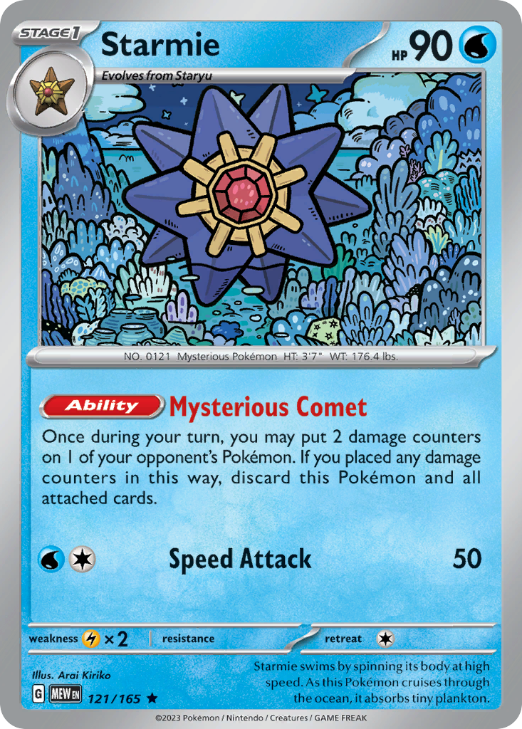 Starmie 151 121