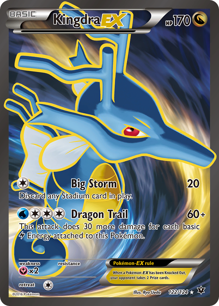 Kingdra-EX Fates Collide 122