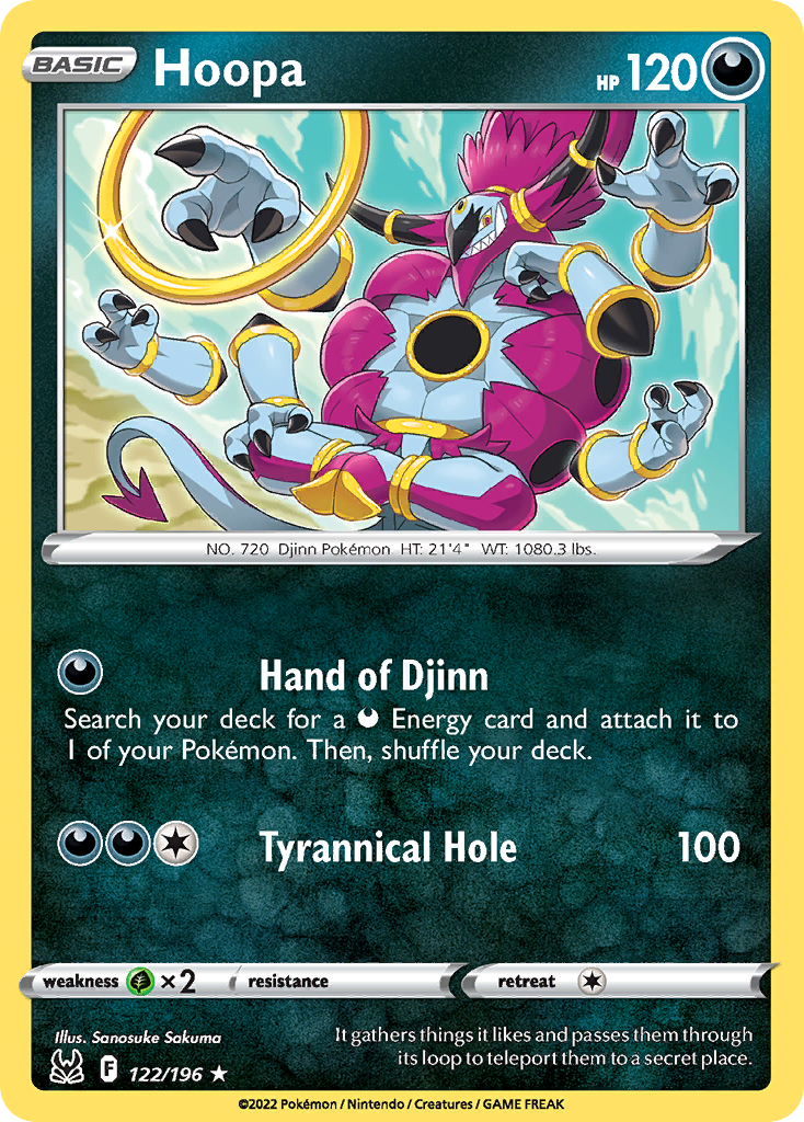 Hoopa Lost Origin 122