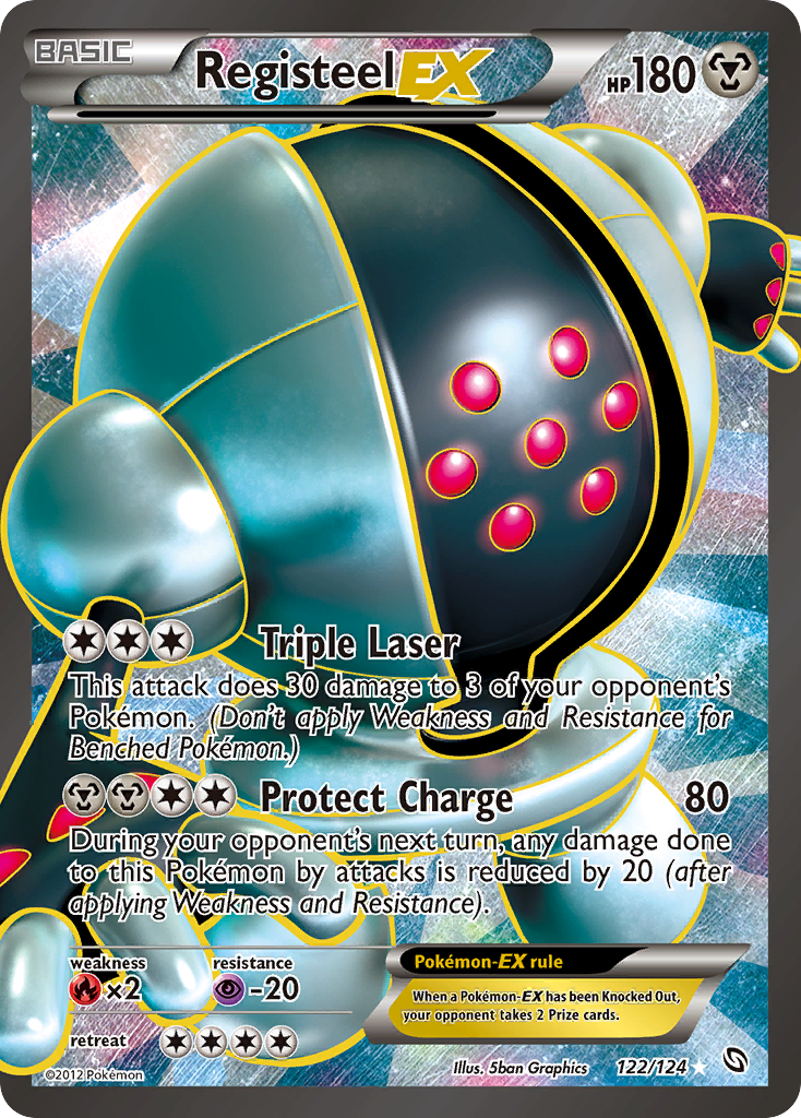 Registeel-EX Dragons Exalted 122