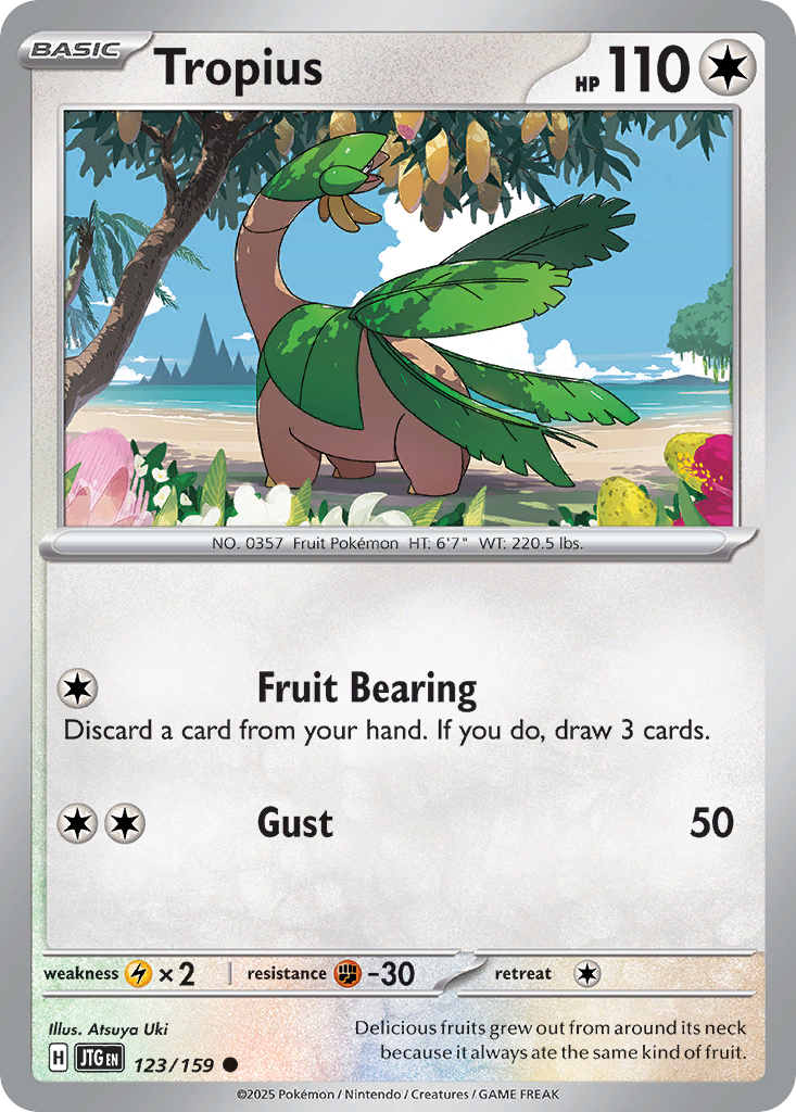 Tropius Journey Together 123