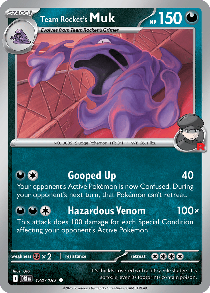Team Rocket's Muk #124