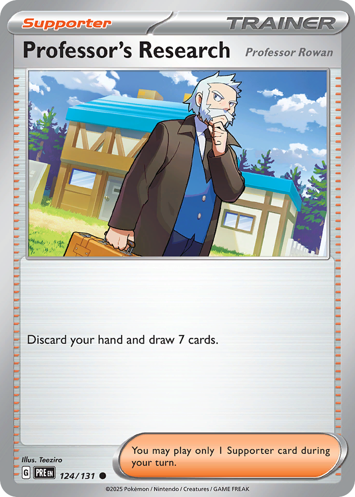 Professor's Research Prismatic Evolutions 124