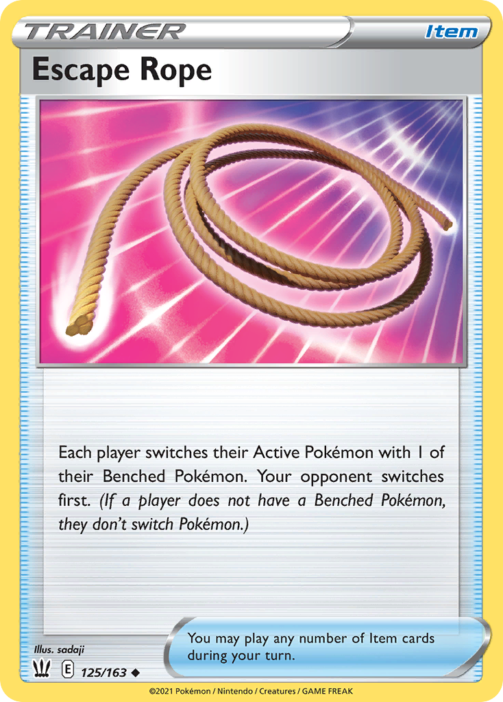 Escape Rope Battle Styles 125