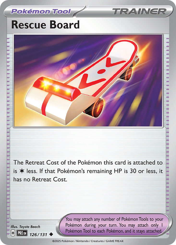 Rescue Board Prismatic Evolutions 126