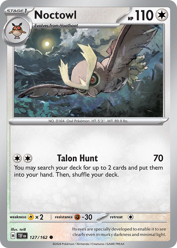 Noctowl Temporal Forces 127