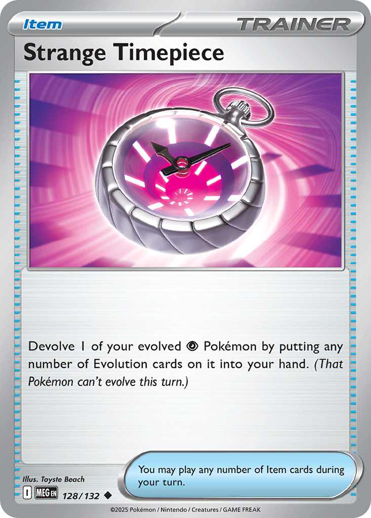 Strange Timepiece Mega Evolution 128