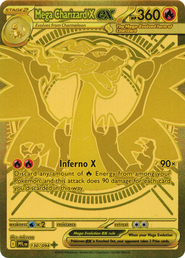Mega Charizard X ex #130