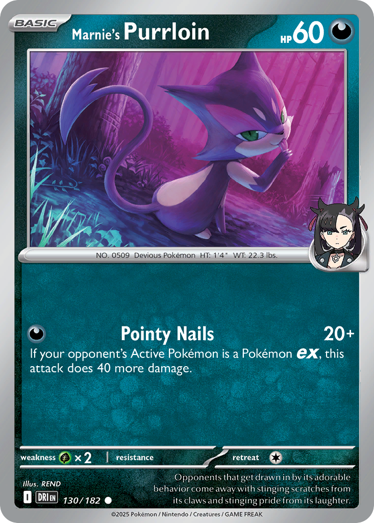 Marnie's Purrloin Destined Rivals 130