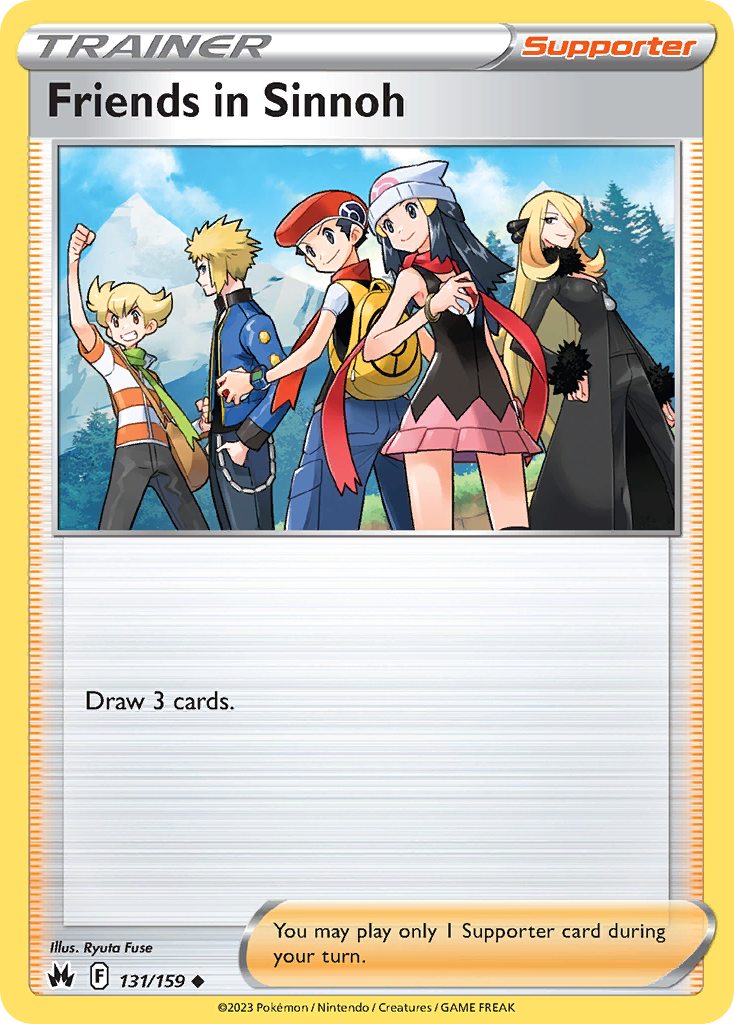Friends in Sinnoh Crown Zenith 131
