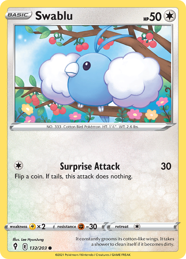 Swablu Evolving Skies 132