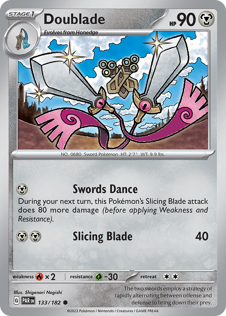 Doublade Paradox Rift 133