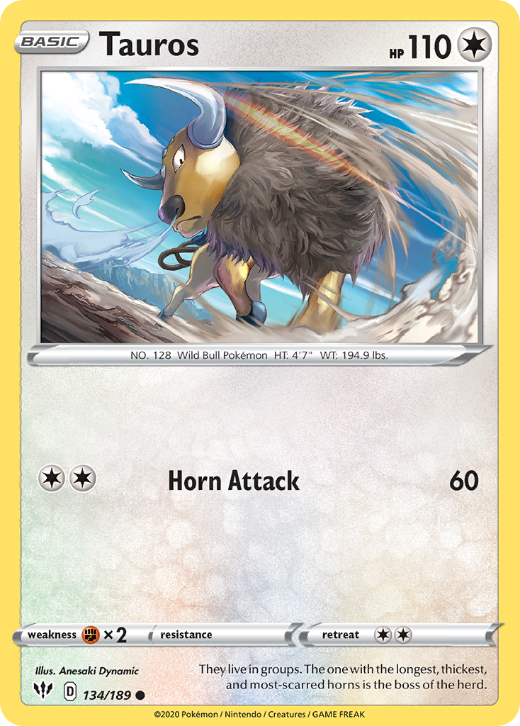 Tauros Darkness Ablaze 134