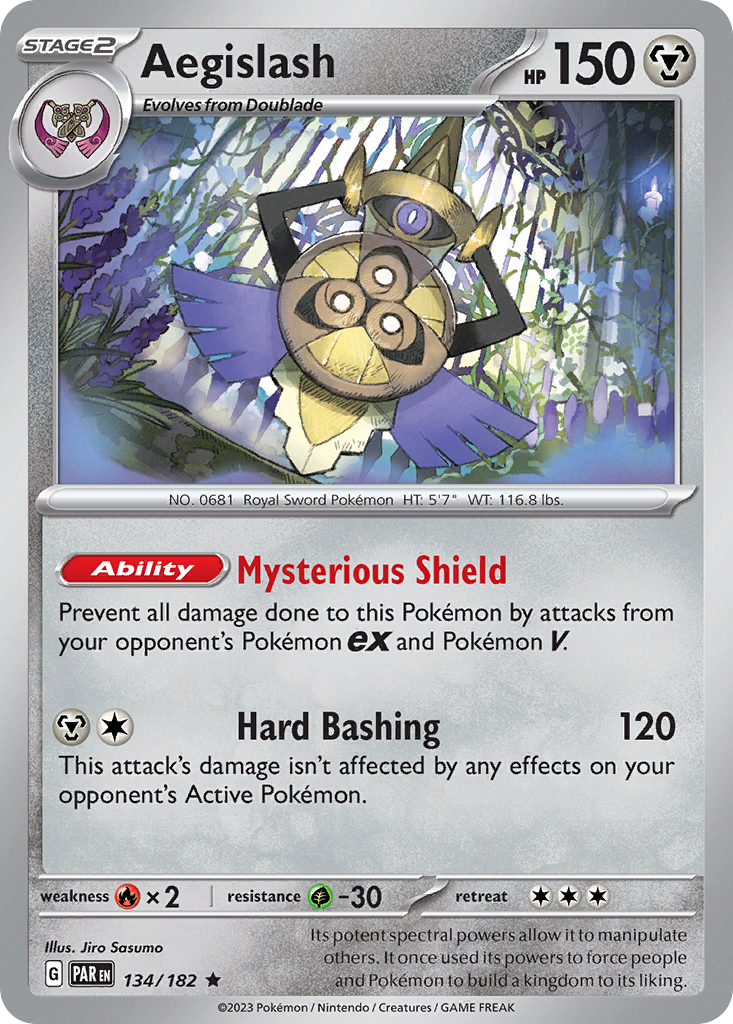 Aegislash Paradox Rift 134