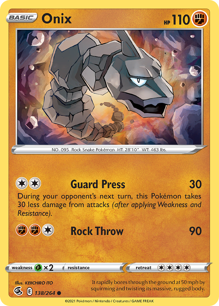 Onix Fusion Strike 138