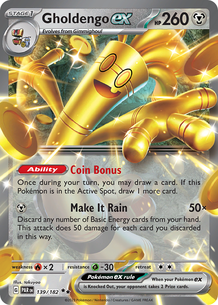 Gholdengo ex Paradox Rift 139