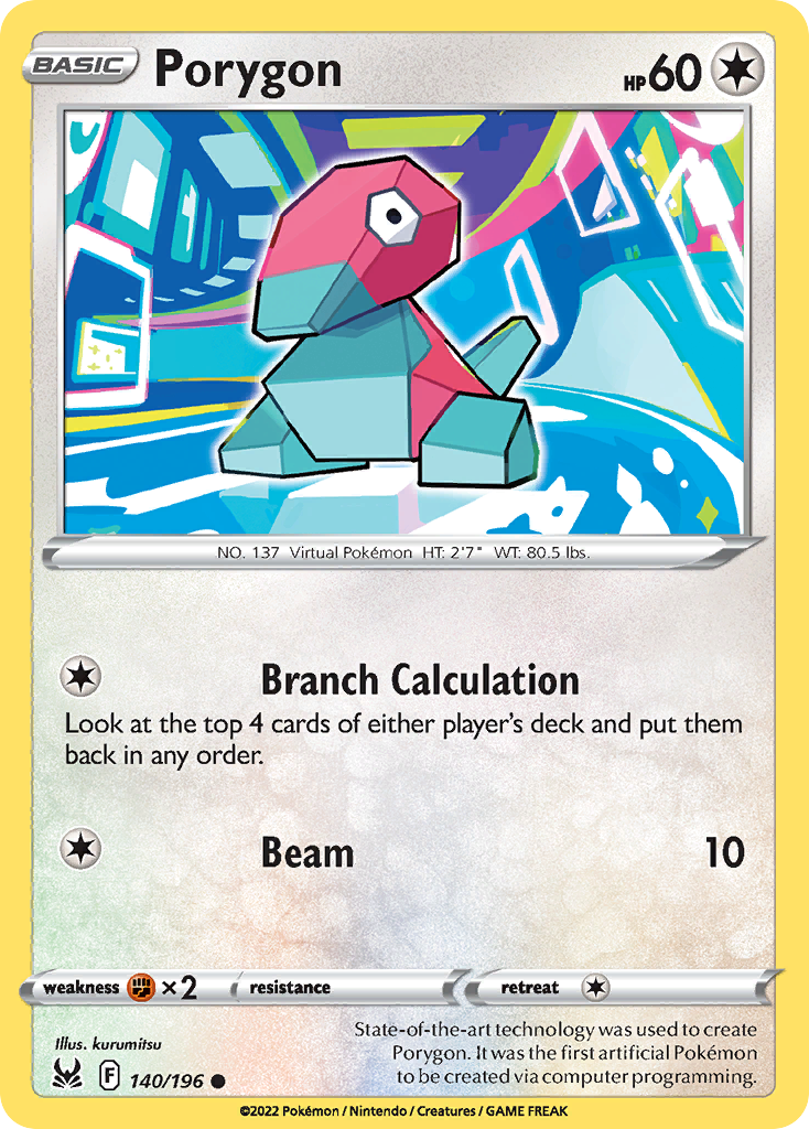 Porygon Lost Origin 140