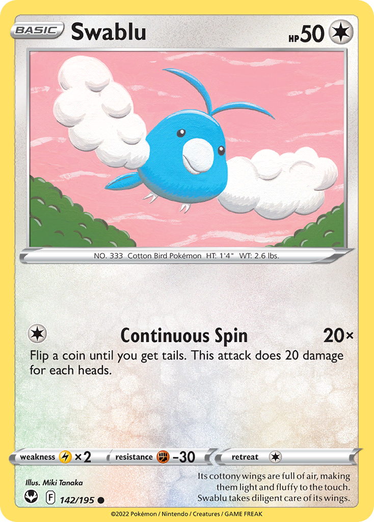 Swablu Silver Tempest 142