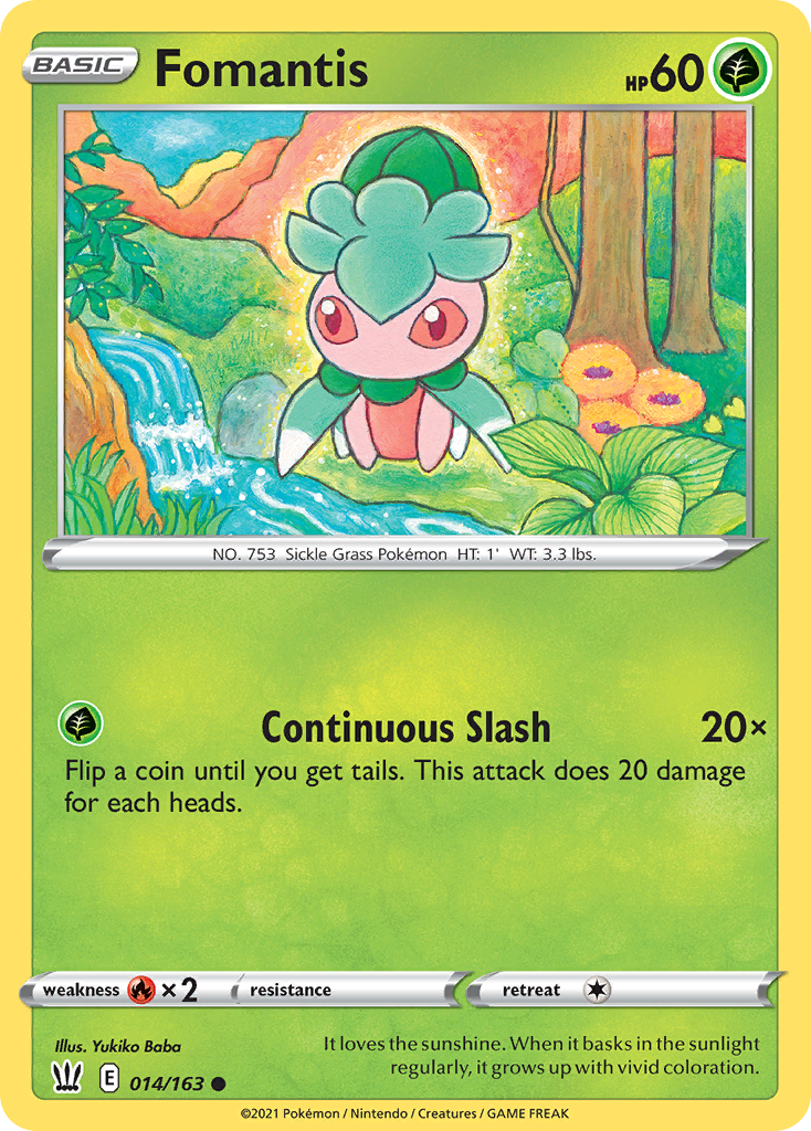 Fomantis Battle Styles 14