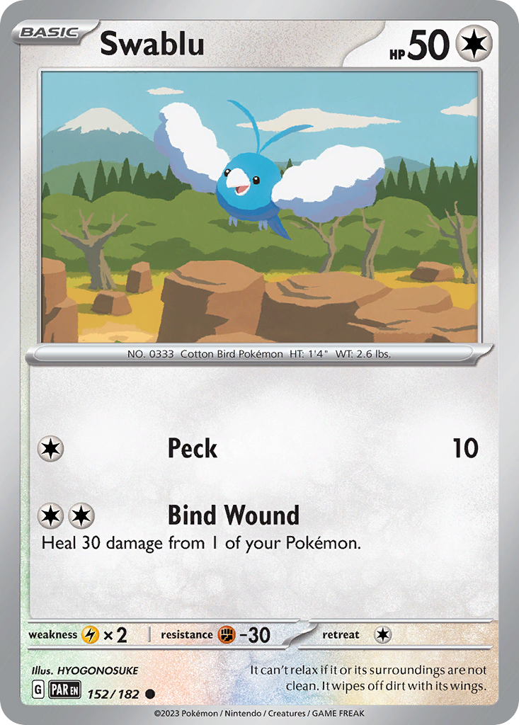 Swablu Paradox Rift 152