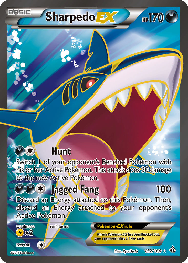 Sharpedo-EX Primal Clash 152