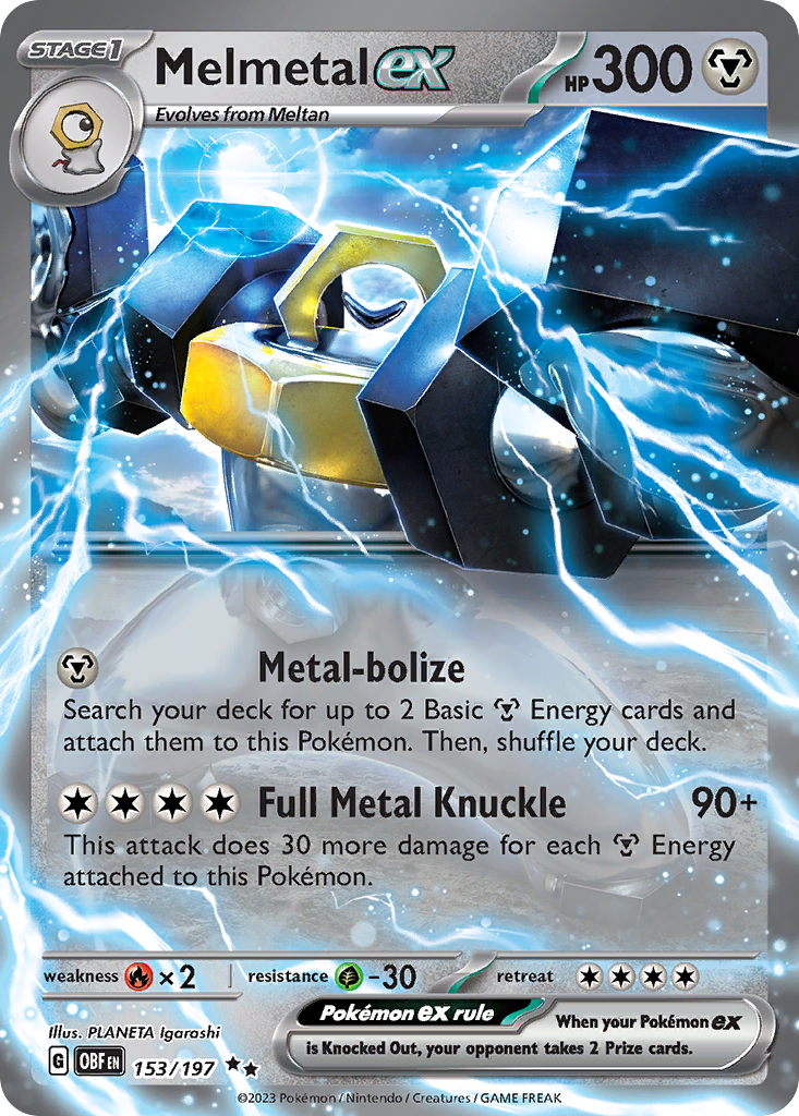 Melmetal ex Obsidian Flames 153