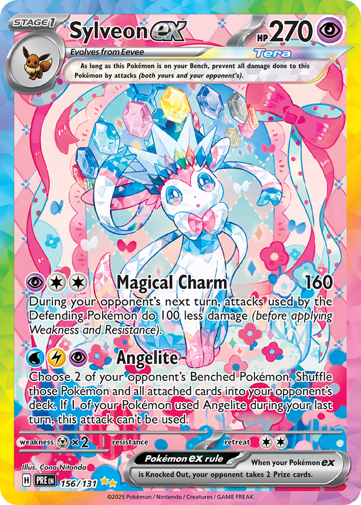 Sylveon ex #156 PSA 9