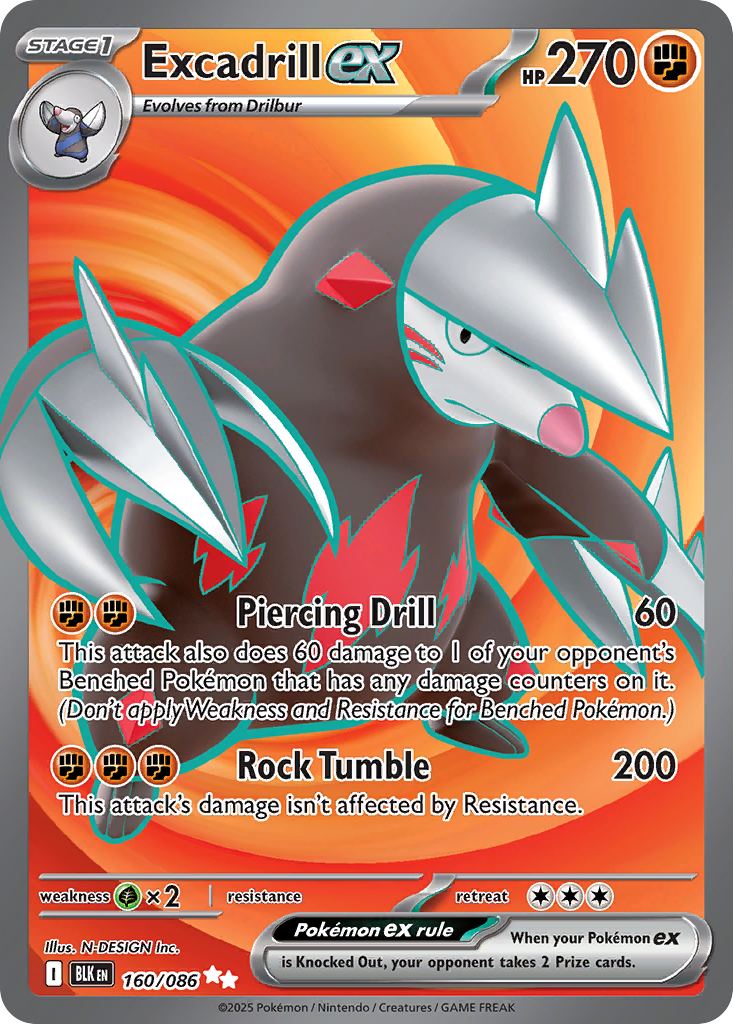 Excadrill ex #160