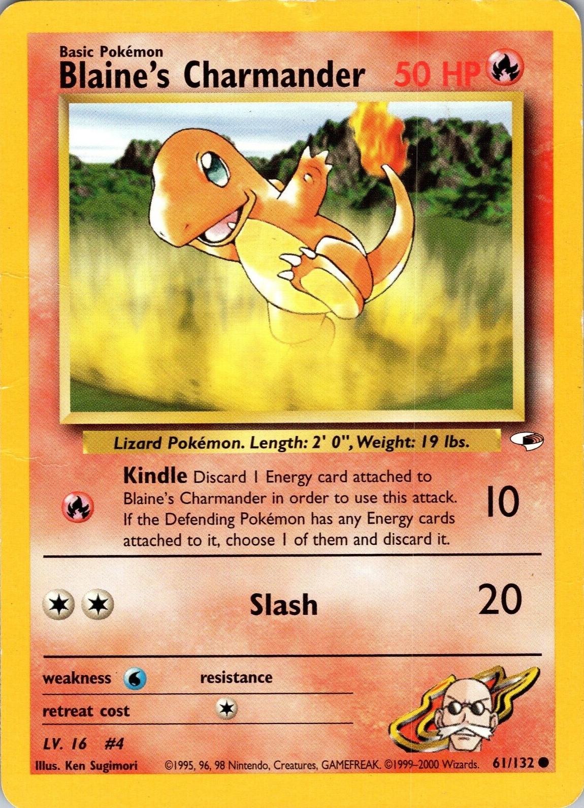 Blaine's Charmander #61