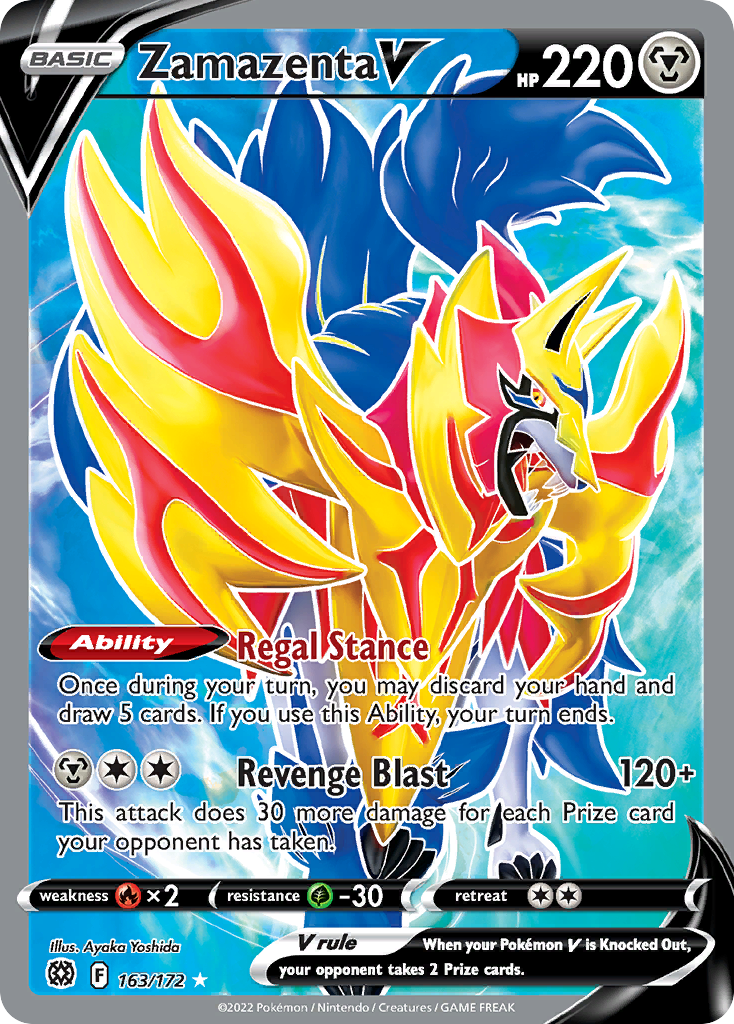 Zamazenta V Brilliant Stars 163