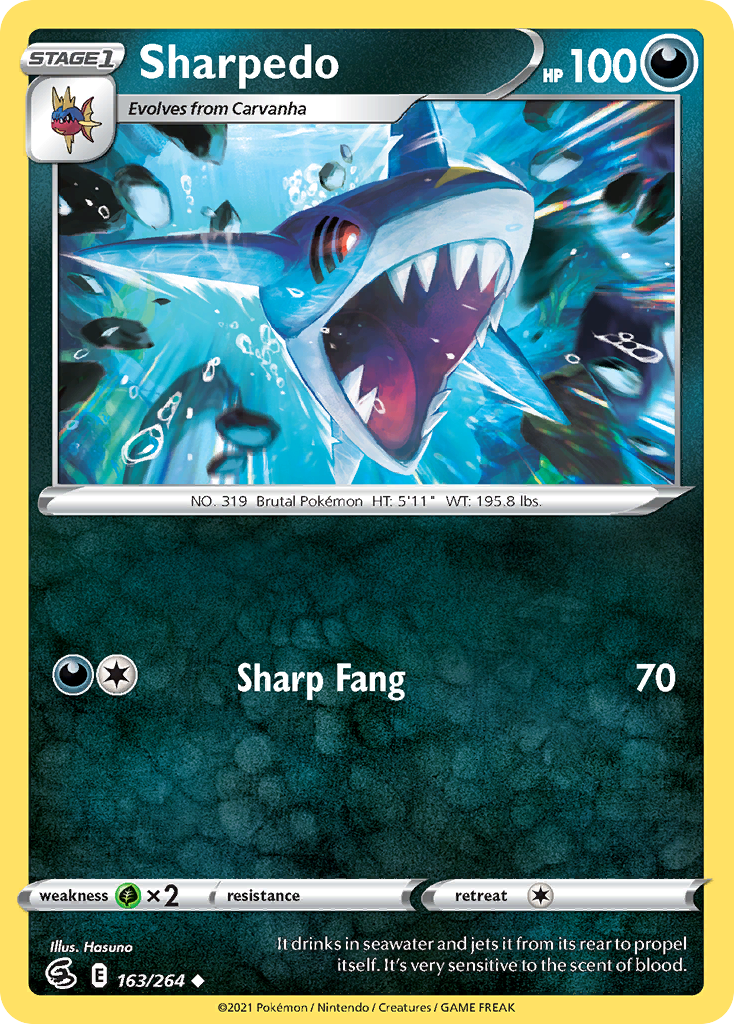Sharpedo Fusion Strike 163